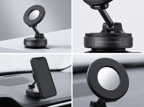 Magnetic 360° Car Phone Mount Pro