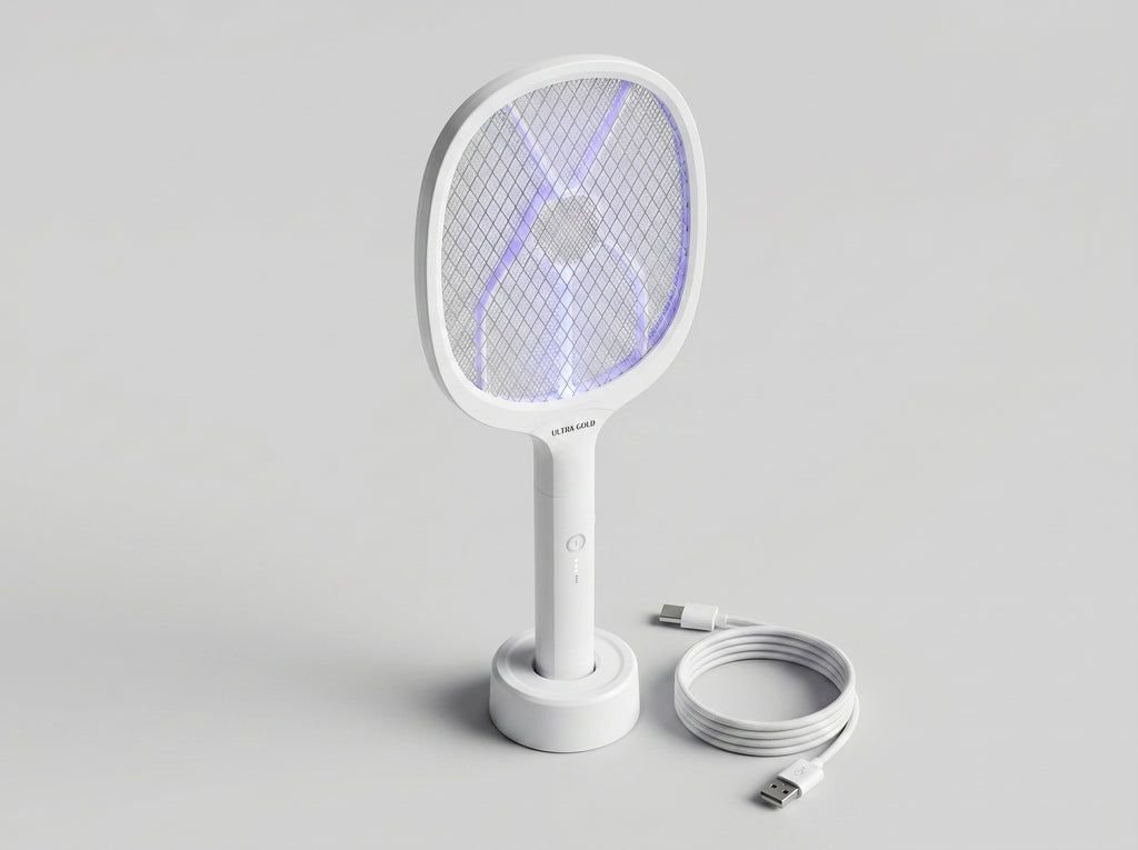 Ultra Gold UG-50 Rechargeable UV Mosquito Killer Racket