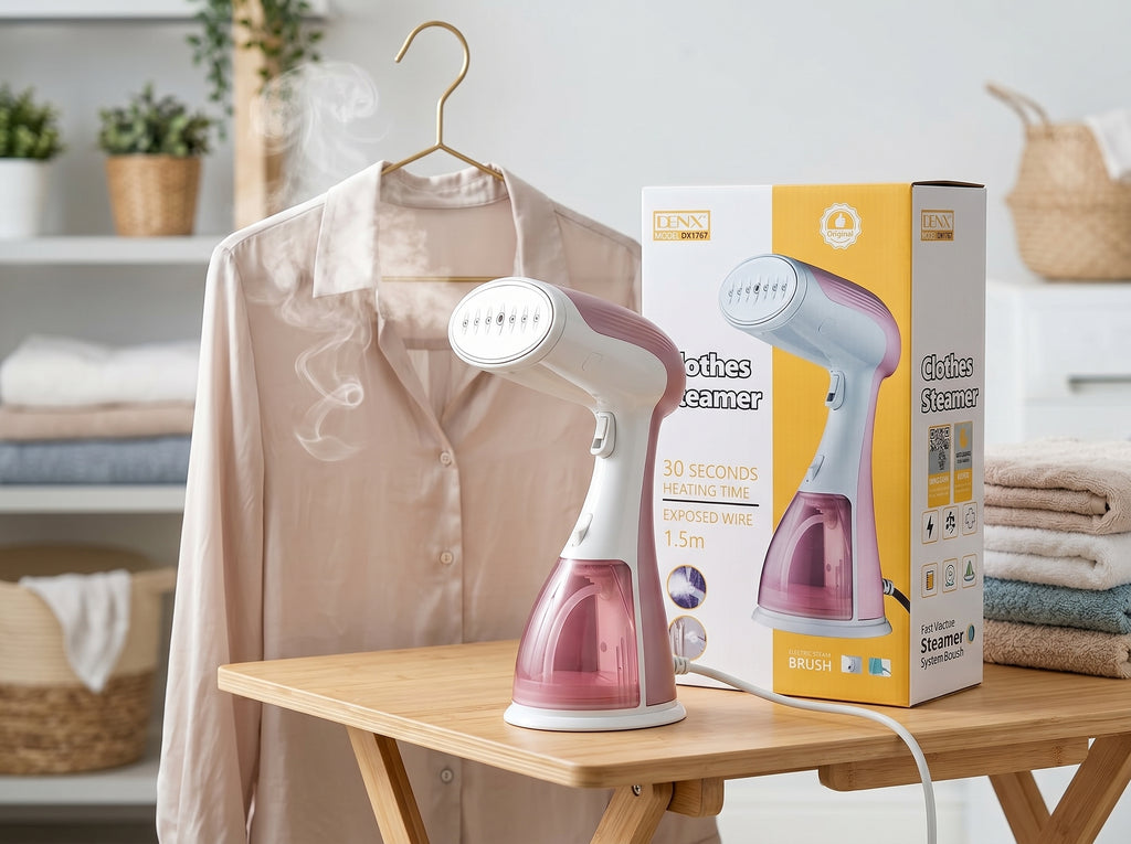 DENX DX1767 Clothes Steamer – Electric Steam Brush